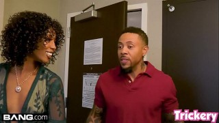 Trickery - Ebony babe Misty Stone gets fucked by a BBC