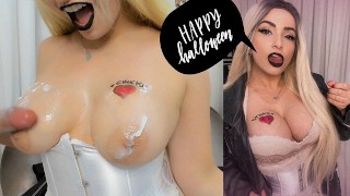 Bride of Chucky JOI halloween terror porn jerk off instructions hot cosplayer horror cosplay