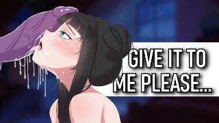 cumming as I read the fnaf phone guy intro with monster dildo... (REAL)